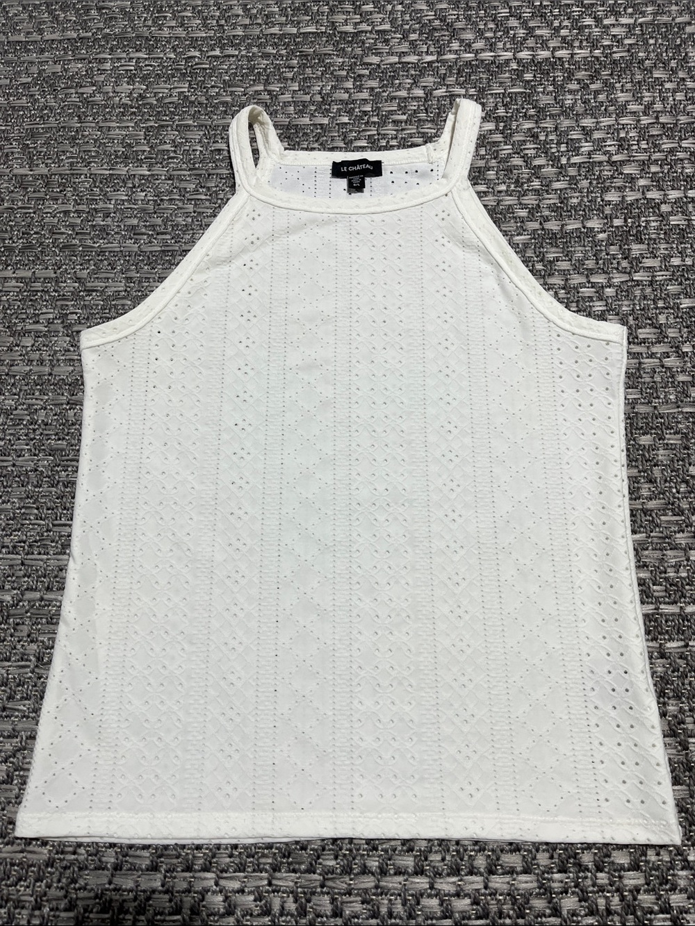 Le Chateau | Eyelet Tank Top